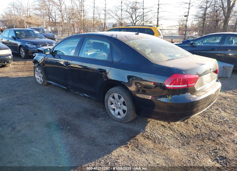 2014 VOLKSWAGEN PASSAT VIN: 1VWAT7A39EC091530