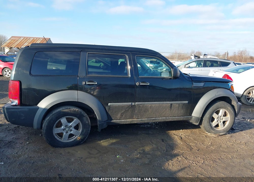 2007 DODGE NITRO SXT VIN: 1D8GU28K87W562578