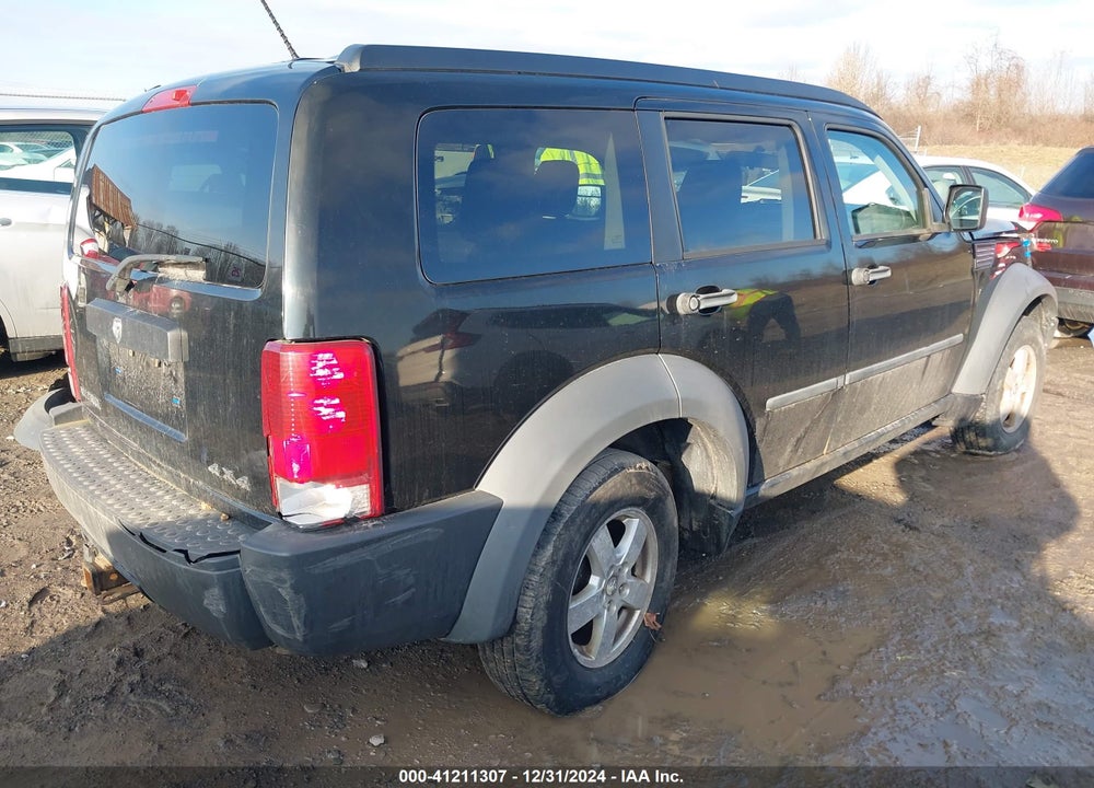 2007 DODGE NITRO SXT VIN: 1D8GU28K87W562578