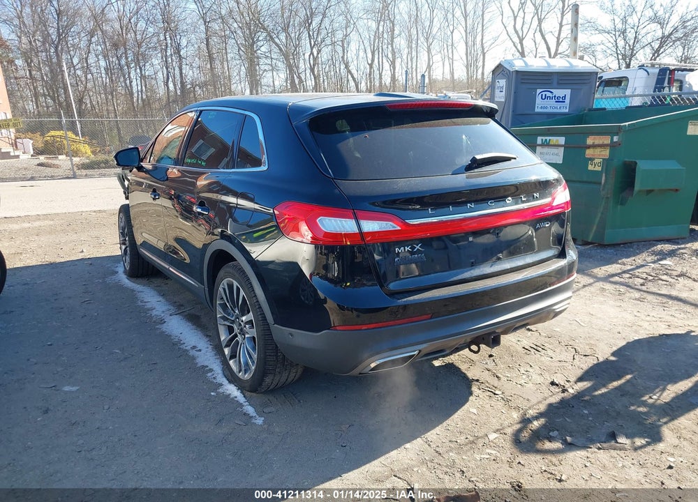 2016 LINCOLN MKX RESERVE VIN: 2LMPJ8LR7GBL47340