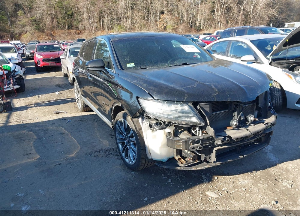 2016 LINCOLN MKX RESERVE VIN: 2LMPJ8LR7GBL47340