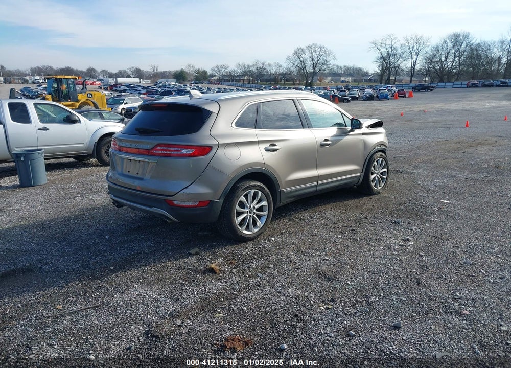 2019 LINCOLN MKC SELECT VIN: 5LMCJ2C99KUL50330