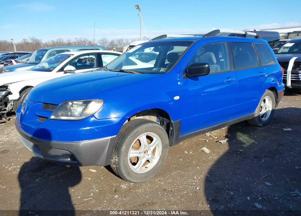 2004 MITSUBISHI OUTLANDER LS VIN: JA4LZ31F74U061135