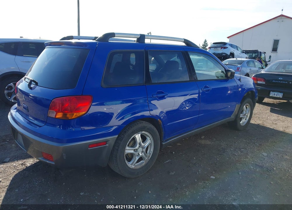 2004 MITSUBISHI OUTLANDER LS VIN: JA4LZ31F74U061135