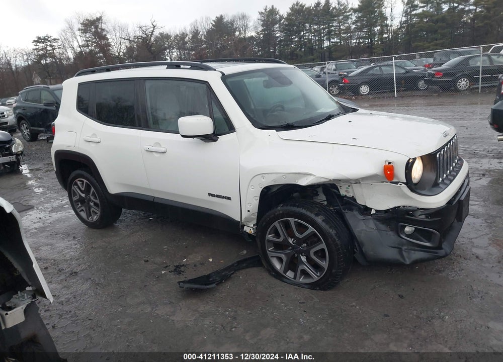 2016 JEEP RENEGADE LATITUDE VIN: ZACCJBBT5GPD29715