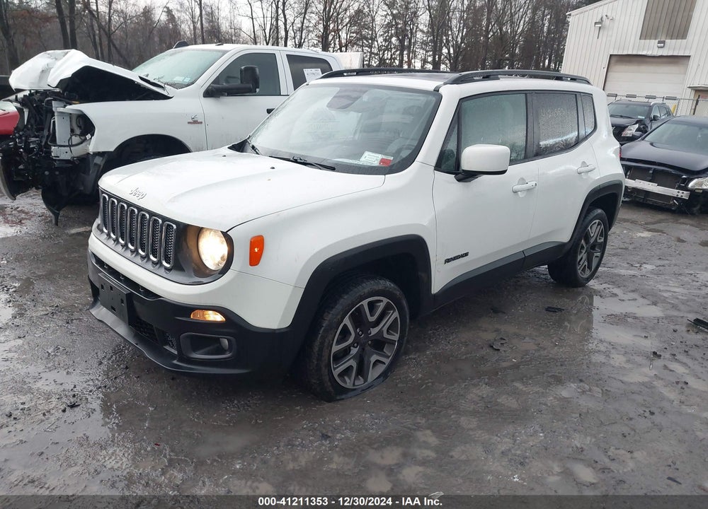 2016 JEEP RENEGADE LATITUDE VIN: ZACCJBBT5GPD29715