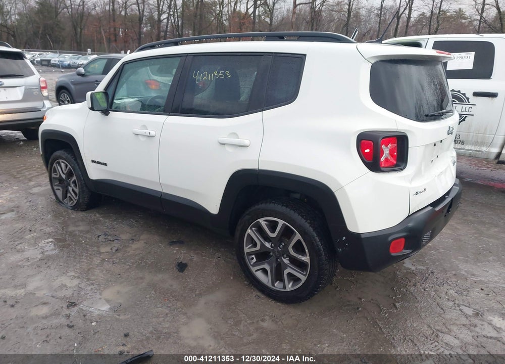2016 JEEP RENEGADE LATITUDE VIN: ZACCJBBT5GPD29715