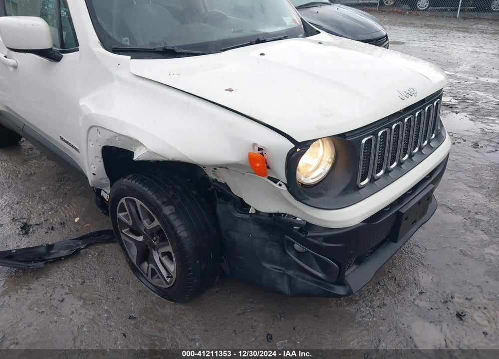 2016 JEEP RENEGADE LATITUDE VIN: ZACCJBBT5GPD29715