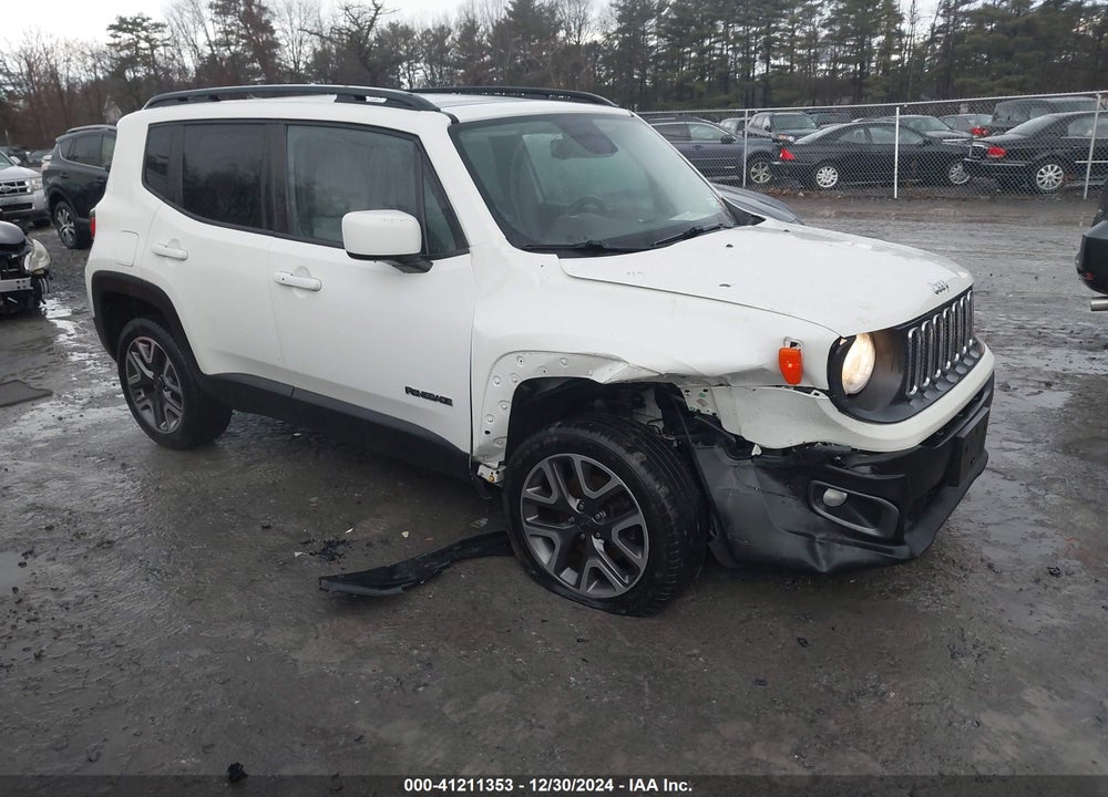 2016 JEEP RENEGADE LATITUDE VIN: ZACCJBBT5GPD29715