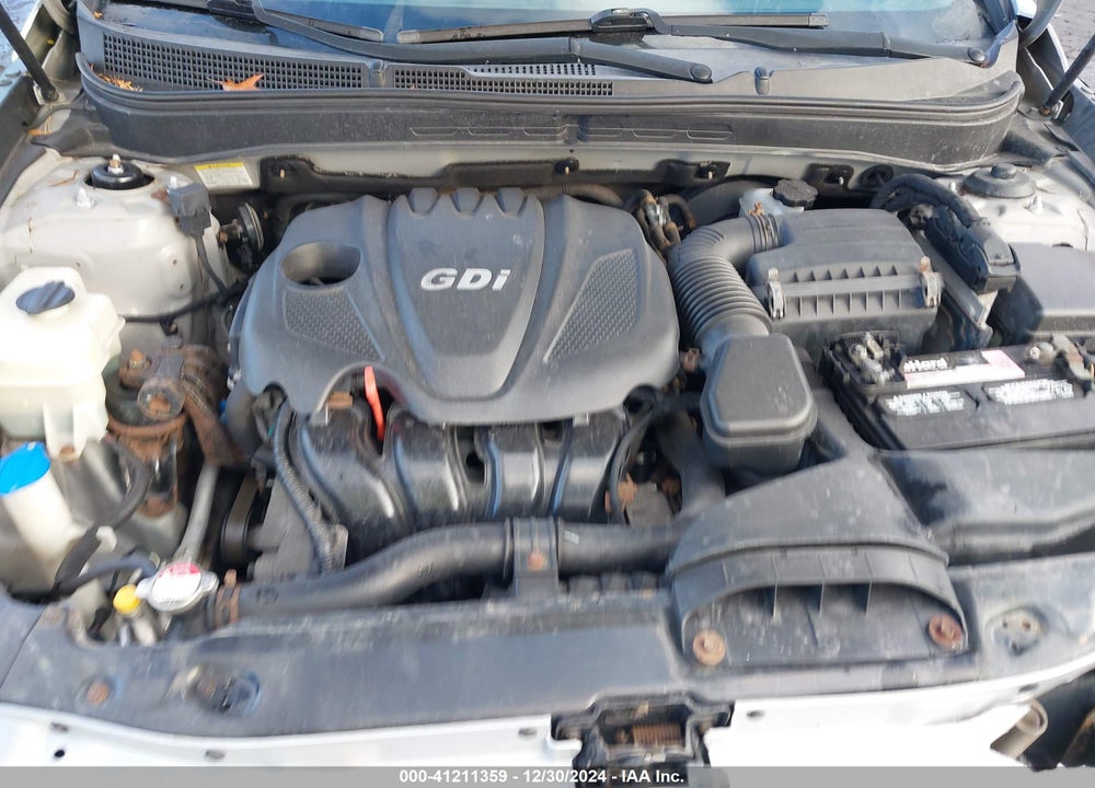 2011 HYUNDAI SONATA GLS VIN: 5NPEB4AC2BH261183