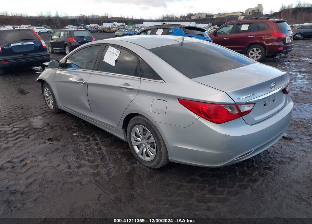 2011 HYUNDAI SONATA GLS VIN: 5NPEB4AC2BH261183