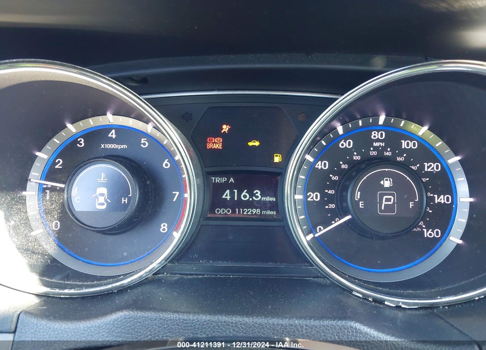 2012 HYUNDAI SONATA 2.4L LIMITED VIN: 5NPEC4AC5CH349577