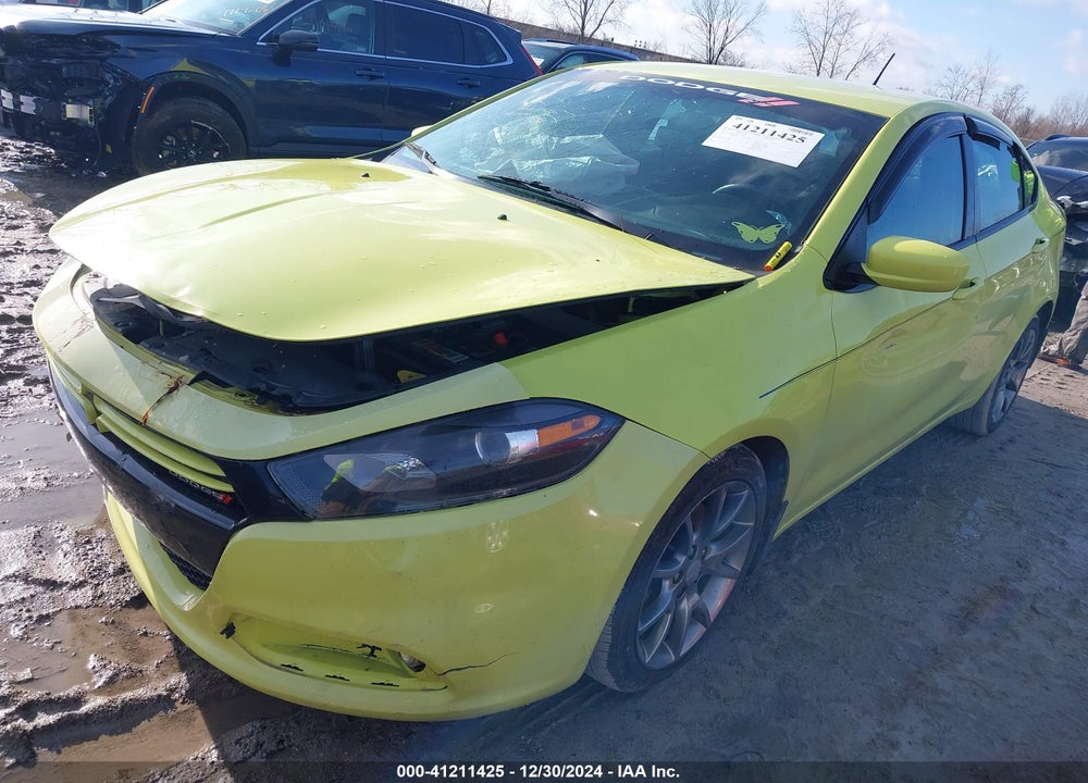 2013 DODGE DART VIN: 1C3CDFBA8DD110999