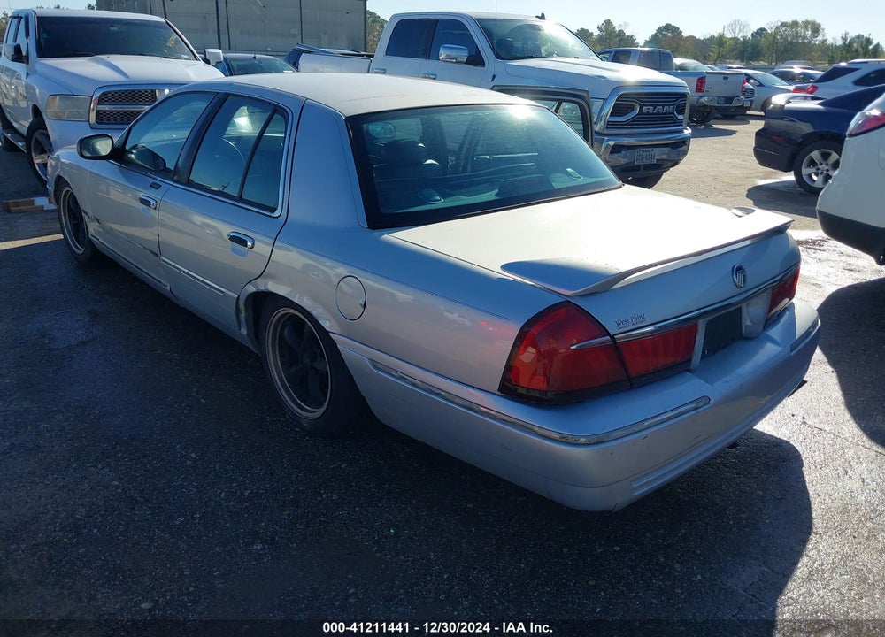 2000 MERCURY GRAND MARQUIS LS VIN: 2MEFM75W2YX675526