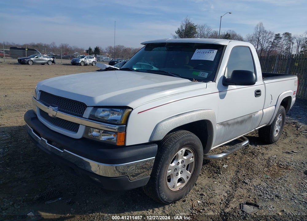 2004 CHEVROLET SILVERADO 1500 Z71 VIN: 1GCEK14T54Z185917