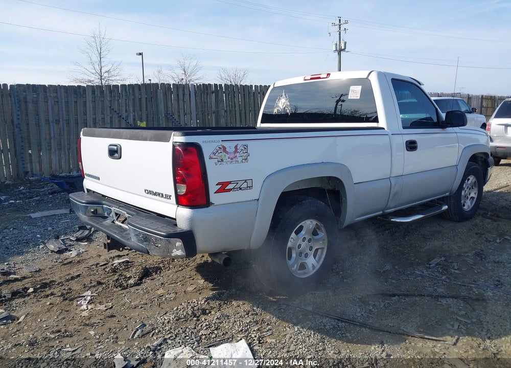 2004 CHEVROLET SILVERADO 1500 Z71 VIN: 1GCEK14T54Z185917
