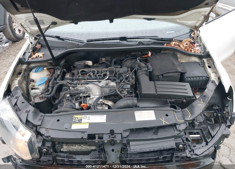 2013 VOLKSWAGEN GOLF 2.0L TDI 4-DOOR VIN: WVWDM7AJ8DW135932