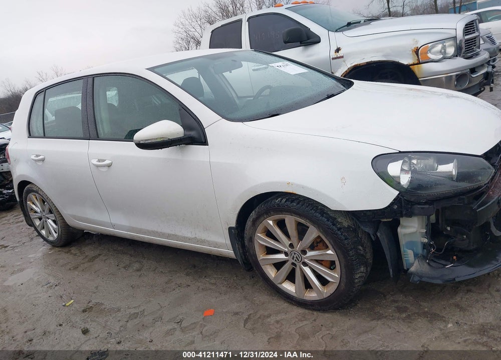2013 VOLKSWAGEN GOLF 2.0L TDI 4-DOOR VIN: WVWDM7AJ8DW135932