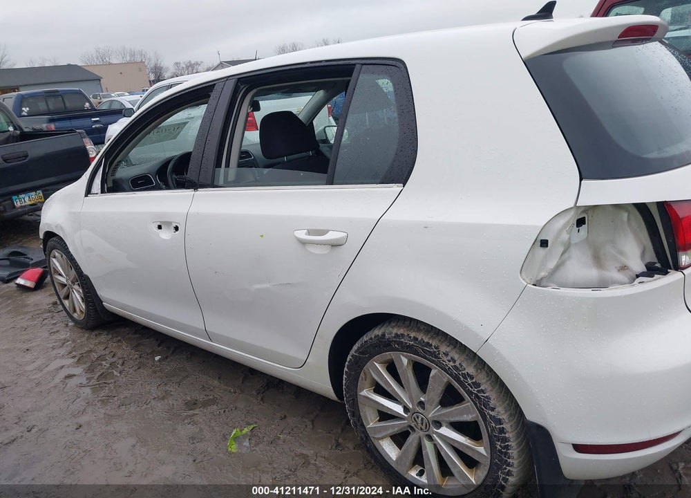 2013 VOLKSWAGEN GOLF 2.0L TDI 4-DOOR VIN: WVWDM7AJ8DW135932