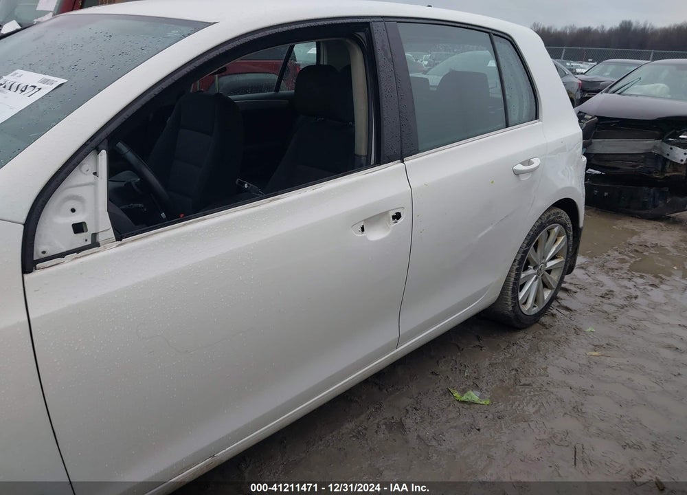2013 VOLKSWAGEN GOLF 2.0L TDI 4-DOOR VIN: WVWDM7AJ8DW135932