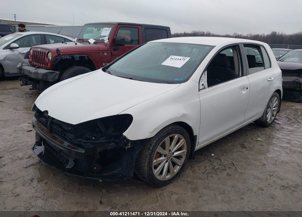 2013 VOLKSWAGEN GOLF 2.0L TDI 4-DOOR VIN: WVWDM7AJ8DW135932
