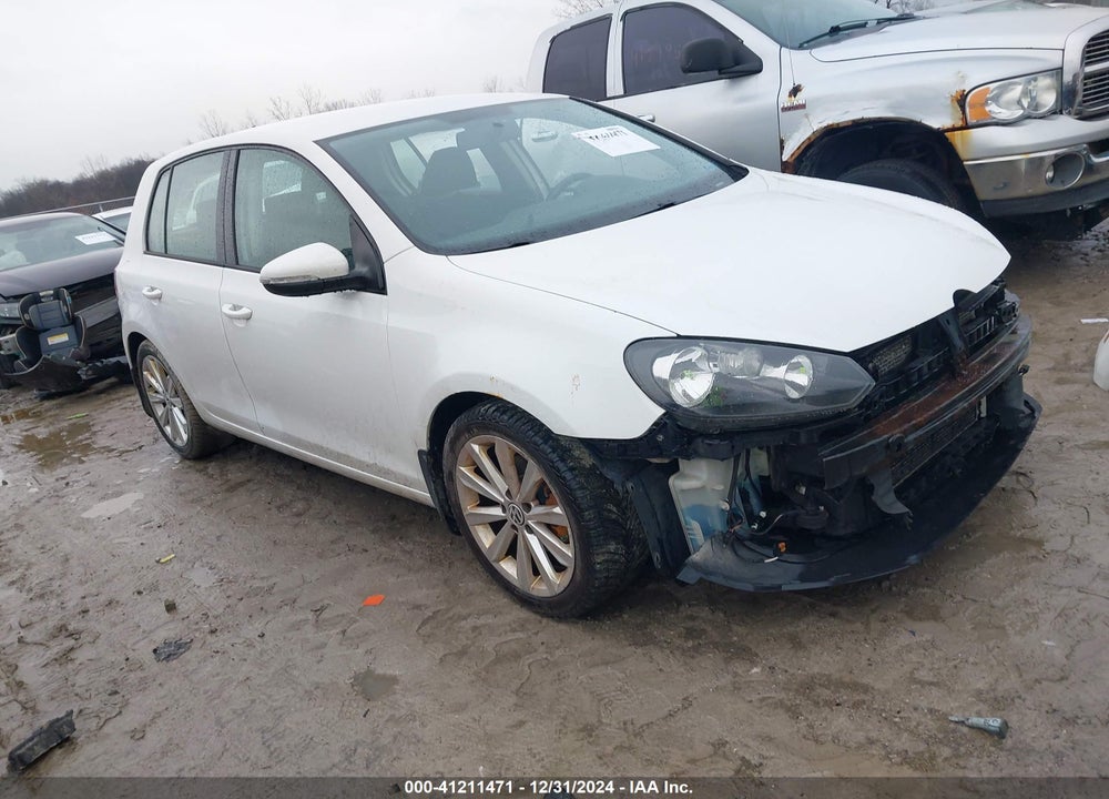 2013 VOLKSWAGEN GOLF 2.0L TDI 4-DOOR VIN: WVWDM7AJ8DW135932