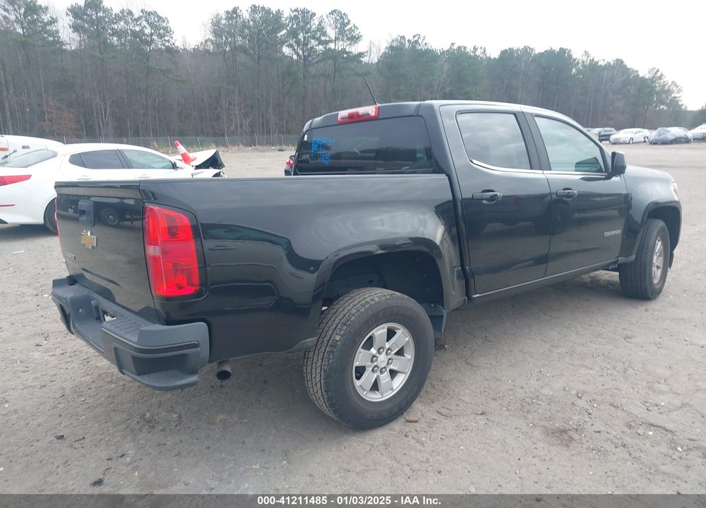 2018 CHEVROLET COLORADO VIN: 1GCGSBEA6J1275048