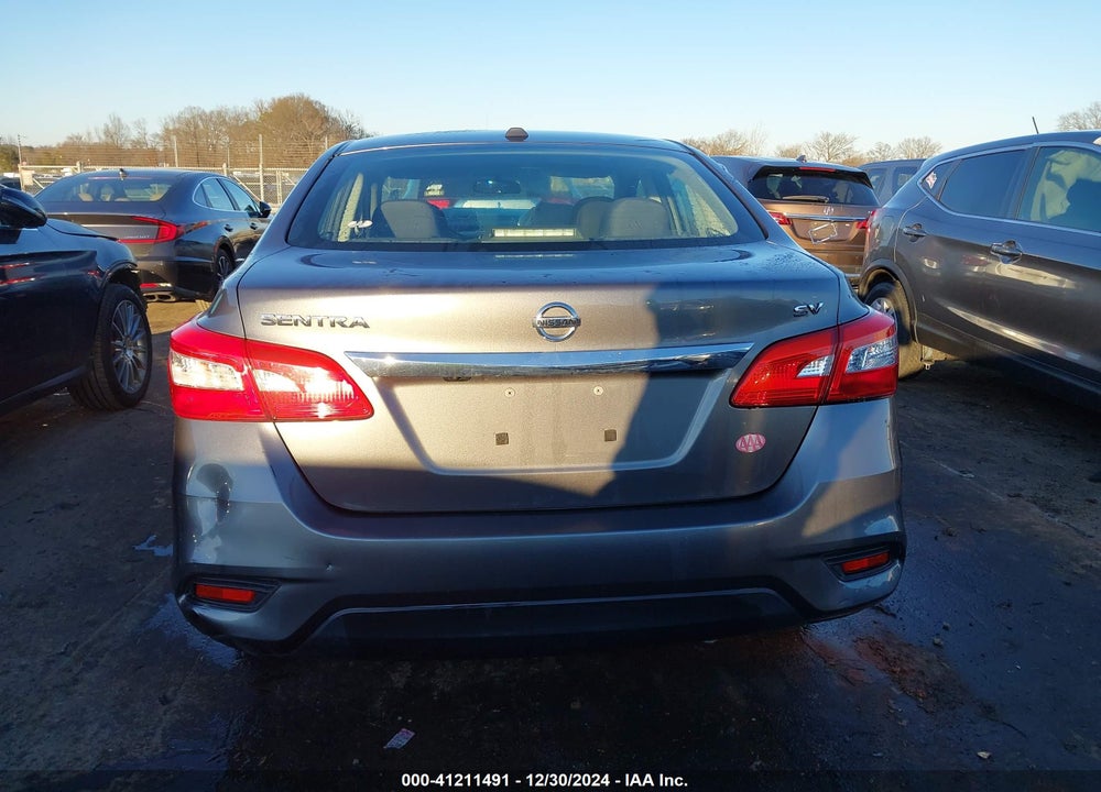 2017 NISSAN SENTRA SV VIN: 3N1AB7AP8HL721011