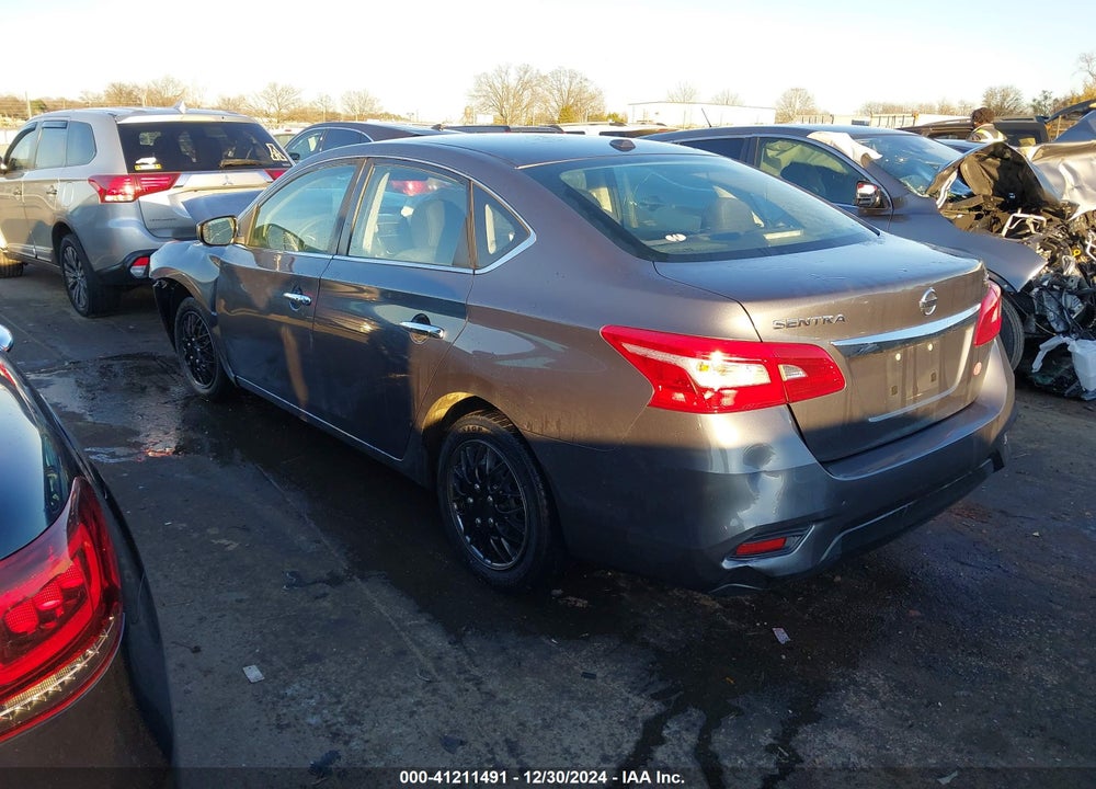 2017 NISSAN SENTRA SV VIN: 3N1AB7AP8HL721011