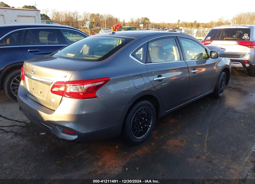 2017 NISSAN SENTRA SV VIN: 3N1AB7AP8HL721011