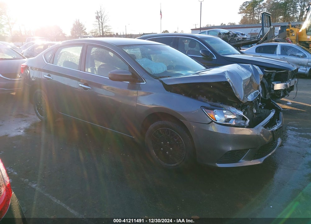 2017 NISSAN SENTRA SV VIN: 3N1AB7AP8HL721011
