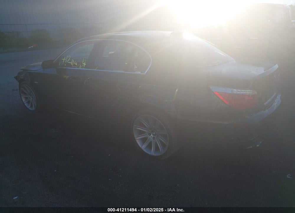 2008 BMW 550I VIN: WBANW53538CT53431