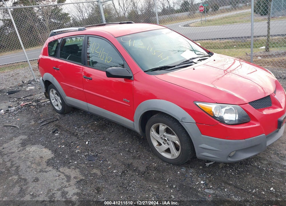 2003 PONTIAC VIBE VIN: 5Y2SL62863Z419993
