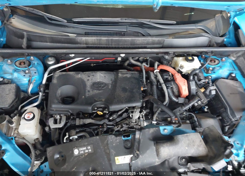 2019 TOYOTA RAV4 HYBRID XLE VIN: JTMRWRFV7KD019914