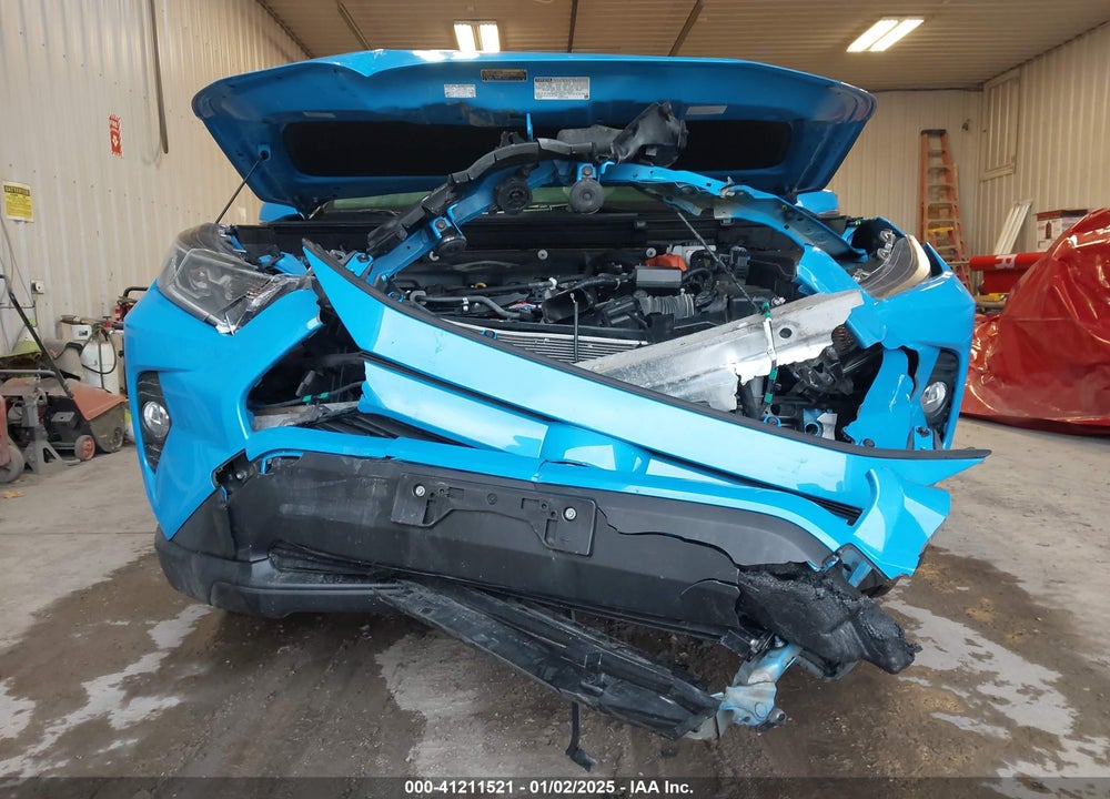 2019 TOYOTA RAV4 HYBRID XLE VIN: JTMRWRFV7KD019914