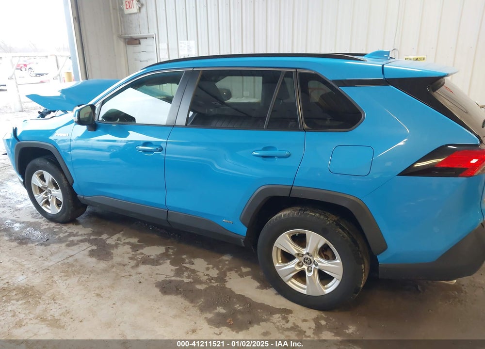 2019 TOYOTA RAV4 HYBRID XLE VIN: JTMRWRFV7KD019914
