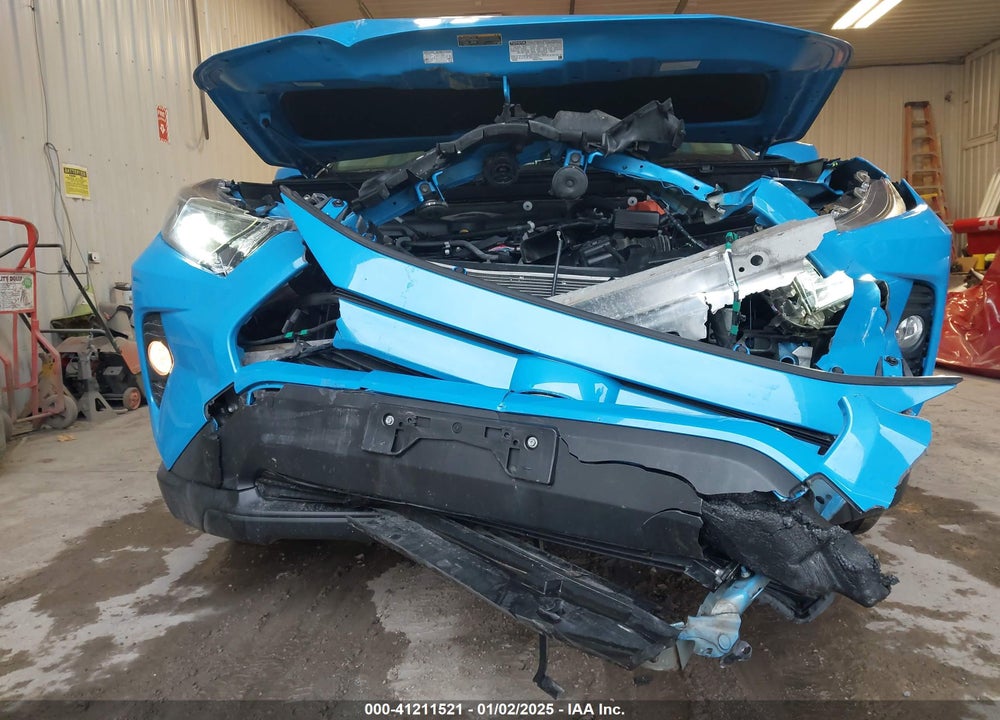 2019 TOYOTA RAV4 HYBRID XLE VIN: JTMRWRFV7KD019914