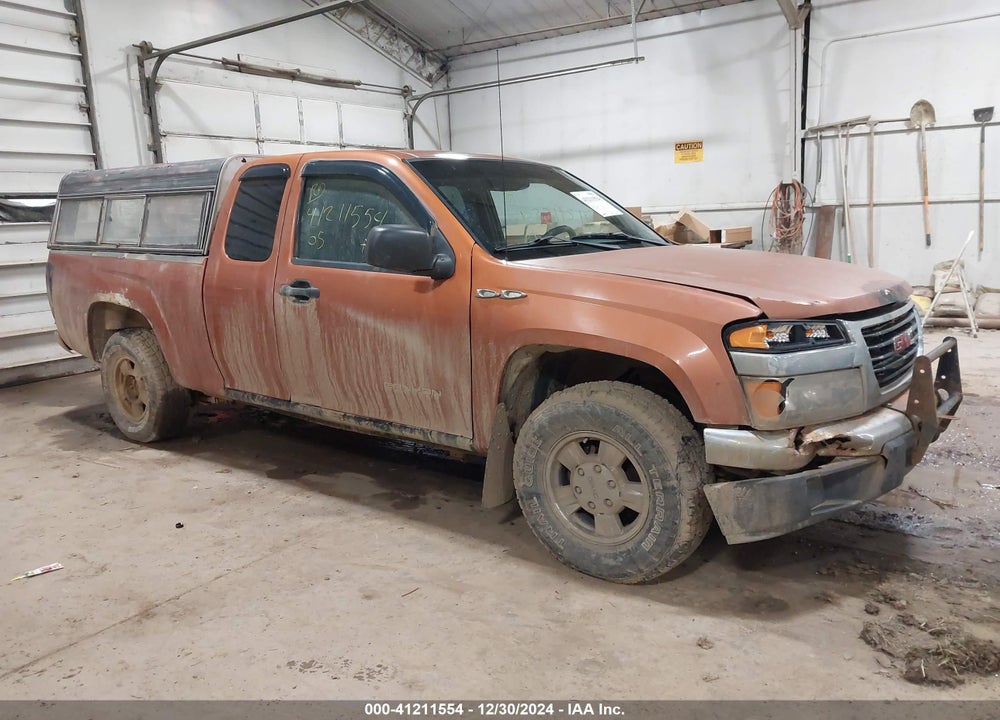 2005 GMC CANYON SLE VIN: 1GTCS198958139316