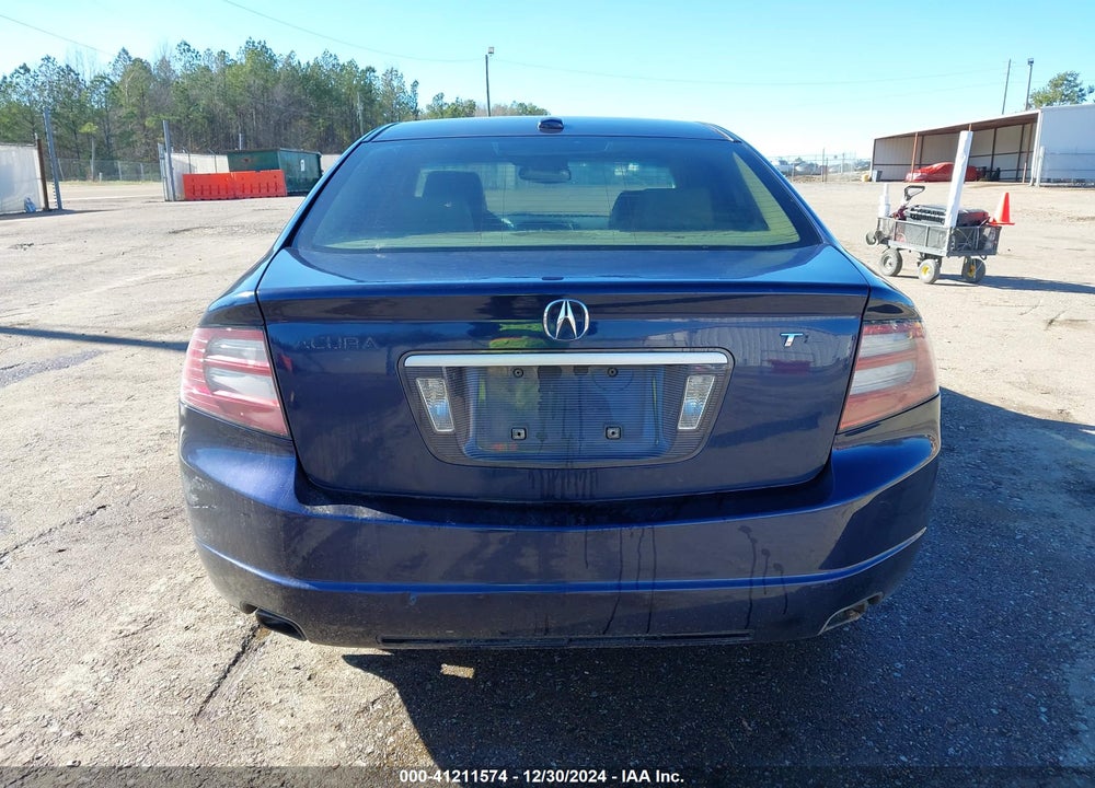 2008 ACURA TL 3.2 VIN: 19UUA66248A032922