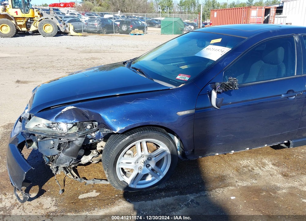 2008 ACURA TL 3.2 VIN: 19UUA66248A032922