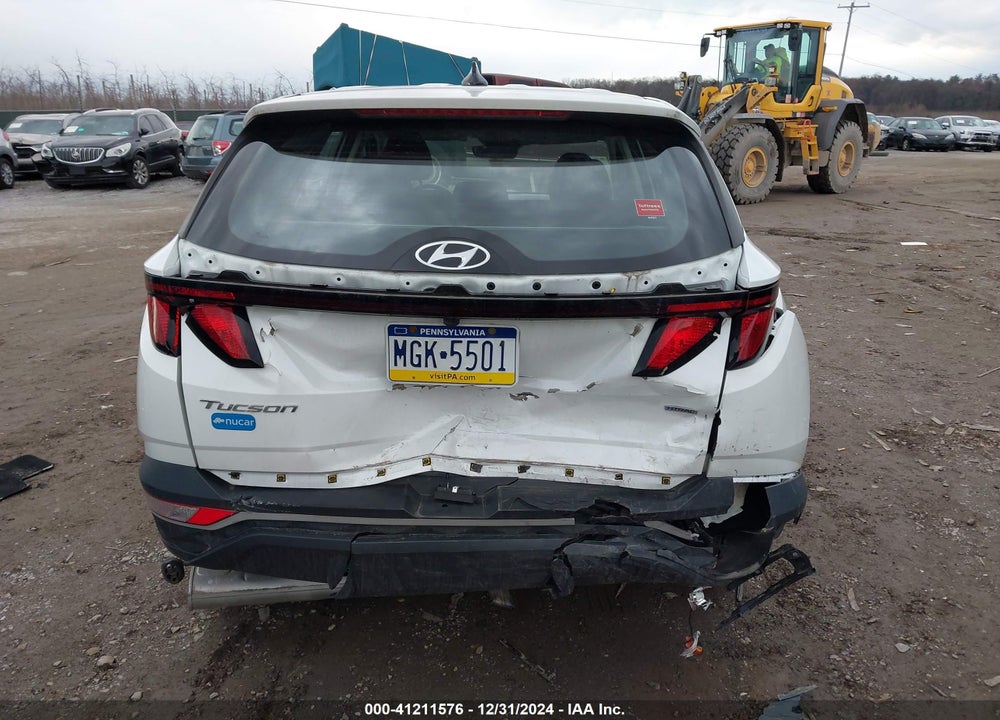 2022 HYUNDAI TUCSON SE VIN: 5NMJACAE5NH069738