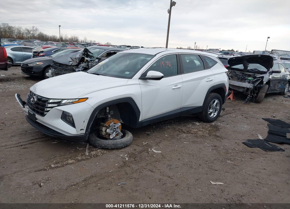 2022 HYUNDAI TUCSON SE VIN: 5NMJACAE5NH069738