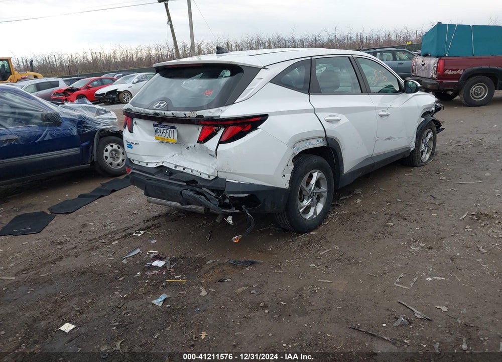 2022 HYUNDAI TUCSON SE VIN: 5NMJACAE5NH069738