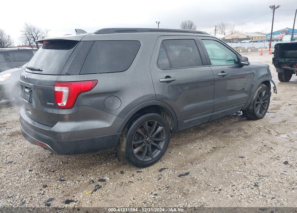 2017 FORD EXPLORER XLT VIN: 1FM5K8D89HGC52438