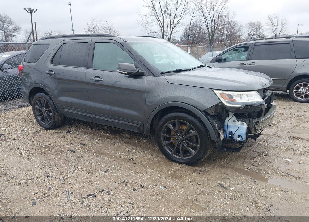 2017 FORD EXPLORER XLT VIN: 1FM5K8D89HGC52438