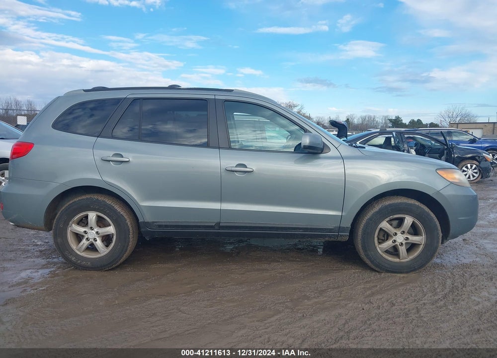 2007 HYUNDAI SANTA FE GLS VIN: 5NMSG13D87H097189