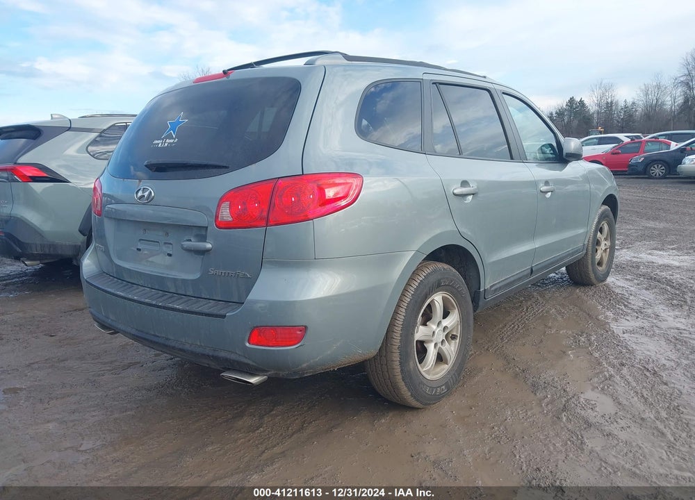 2007 HYUNDAI SANTA FE GLS VIN: 5NMSG13D87H097189