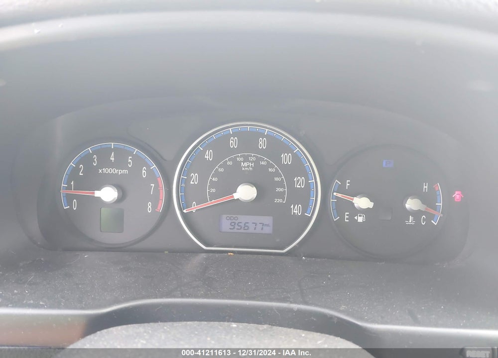 2007 HYUNDAI SANTA FE GLS VIN: 5NMSG13D87H097189