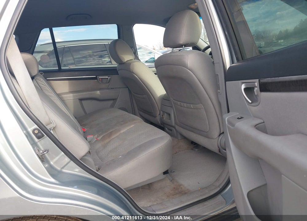 2007 HYUNDAI SANTA FE GLS VIN: 5NMSG13D87H097189