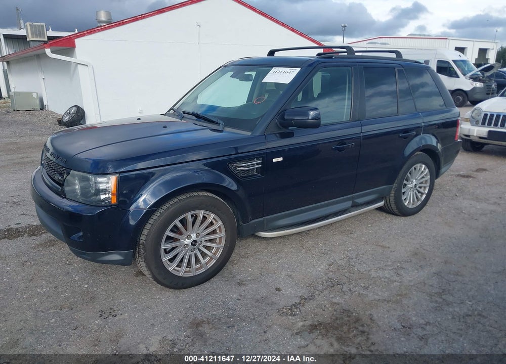 2012 LAND ROVER RANGE ROVER SPORT HSE VIN: SALSF2D42CA731486